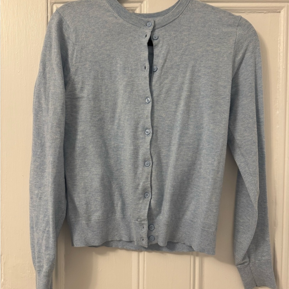 J. Crew Light Blue Women's Sweater